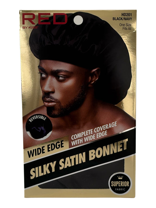 Men’s Silky Satin Bonnet- Wide Band