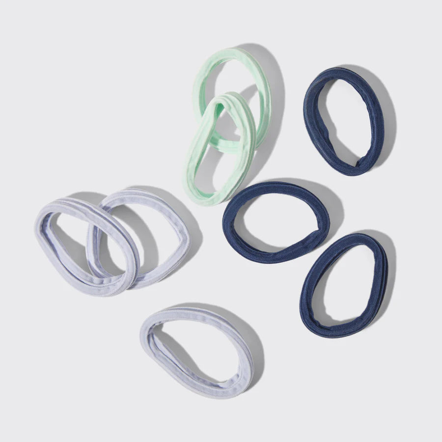 /kit•sch/ Recycled Seamless Hair Elastics 8pcs